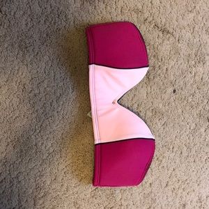 Pink bathing suit top